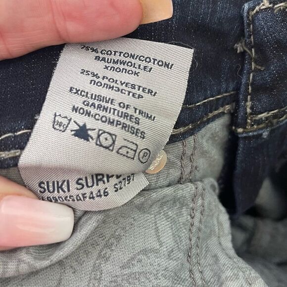 Silver Suki Surplus Button Flap Bootcut Jeans 29 - Picture 3 of 6